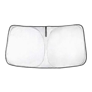 KUST Windshield Sun Shade for Chrysler Pacifica Minivan 2017-2023 Window Sunshade Sun Visor Protector Foldable Blocks UV Rays Keep Your Car Cooler