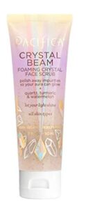pacifica crystal beam foaming crystal face scrub 1.7 ounce
