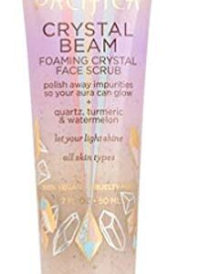 Pacifica Crystal Beam Foaming Crystal Face Scrub 1.7 Ounce