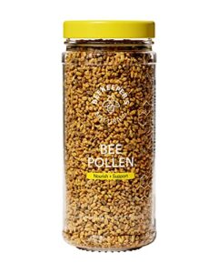 beekeeper’s naturals – 100% raw bee pollen granules, natural preserved enzymes, source of vitamin b, minerals, amino acids & protein – paleo & keto friendly, gluten free (5.2 oz)