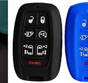 Smart Key Fob Cover Remote Case Keyless Protector Jacket for Chrysler Pacifica 2017-2022 M3N-97395900 68217832AC 7812A-97395900