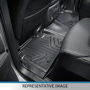 SMARTLINER Floor Mats 3 Rows and Cargo Liner Behind 3rd Row Set Black for 2017-2021 Chrysler Pacifica Hybrid Model Only