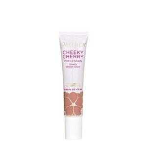 pacifica cheeky cherry cheek stain cherry baby women oz, 0.5 ounce