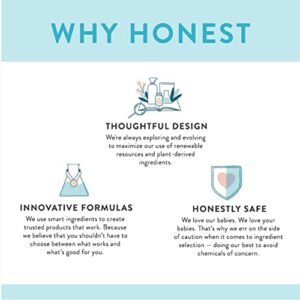 The Honest Company Silicone-Free Conditioner | Gentle for Baby | Naturally Derived, Tear-free, Hypoallergenic | Lavender Calm, 10 fl oz