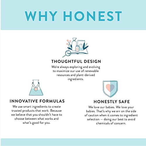 The Honest Company Silicone-Free Conditioner | Gentle for Baby | Naturally Derived, Tear-free, Hypoallergenic | Lavender Calm, 10 fl oz