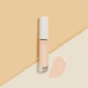 Honest Beauty Fresh Flex Concealer with Niacinamide + Vitamin E + Hyaluronic Acid | Vegan + Cruelty free | Ivory, 0.17 fl oz