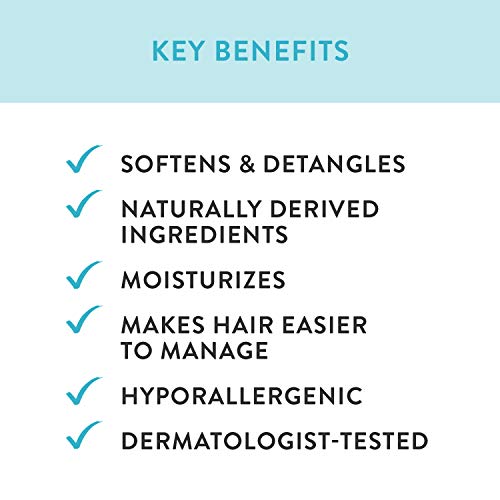 The Honest Company Conditioning Hair Detangler | Leave-in Conditioner + Fortifying Spray | Tear-free, Cruelty-Free, Hypoallergenic | Lavender Calm, 4 fl oz