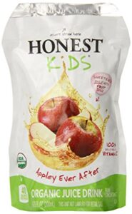 honest kids, organic appley ever after juice drink, 6.75 fl oz (pack of 8)