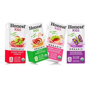 Honest kids Assorted Organic Juice Drink Variety Pack, 6 Fl Oz, (40 Count)