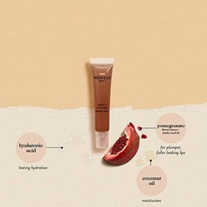 Honest Beauty Gloss-C Lip Gloss, Poppy Topaz with Coconut Oil + Jojoba Seed Oil| EWG Certified + Dermatologist Tested & Vegan + Cruelty free | 0.33 fl. Oz