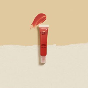 Honest Beauty Gloss-C Lip Gloss, Poppy Topaz with Coconut Oil + Jojoba Seed Oil| EWG Certified + Dermatologist Tested & Vegan + Cruelty free | 0.33 fl. Oz