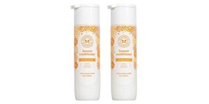 the honest company detangling hair conditioner – perfectly gentle sweet orange vanilla – 10 fluid ounces (pack of 2)