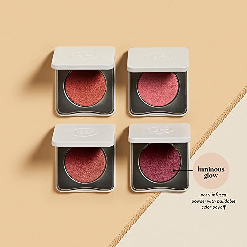 Honest Beauty Lit Powder Blush, flirty 0.138oz