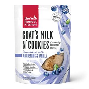 The Honest Kitchen Goat's Milk N' Cookies: Slow Baked with Blueberries & Vanilla, 8 oz Bag