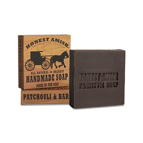 Honest Amish Natural Patchouli and Bark Soap Bar