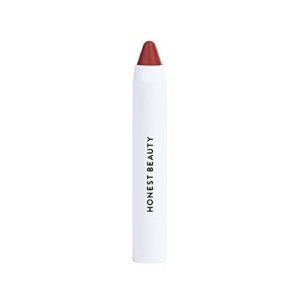 honest lip crayon lush sheer – rose women lipstick 0.105 oz