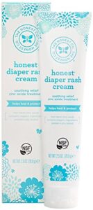 honest diaper rash cream, 2.5 ounce