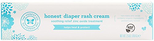 Honest Diaper Rash Cream, 2.5 Ounce