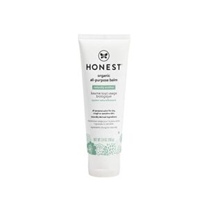 The Honest Company Organic All-Purpose Balm Certified Organic Plant-Based Hypoallergenic Skin Care, 3.4 Ounces and The Honest Company Diaper Rash Cream, 2.5 oz.