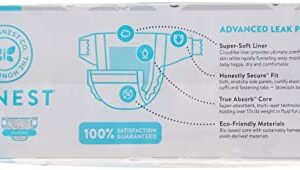 The Honest Company - Eco-Friendly and Premium Disposable Diapers - Pandas, Newborn Size (<10lbs.) 32 Ct.