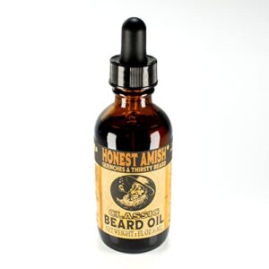 honest amish – classic beard oil – 2 ounce