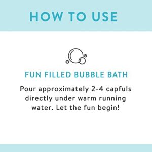 The Honest Company Foaming Bubble Bath | Gentle for Baby | Naturally Derived, Tear-free, Hypoallergenic | Lavender Calm, 12 fl oz