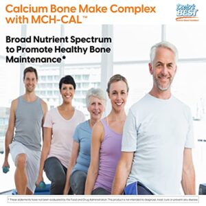 Doctor's Best Calcium Bone Maker Complex with MCHCal, Supports Bone Health, Muscular, Skeletal & Vascular Health, 180 Caps