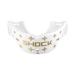 shock doctor gel max power print white/gold lux osfa