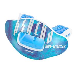 shock doctor max air flow wht/trans blue/psycho