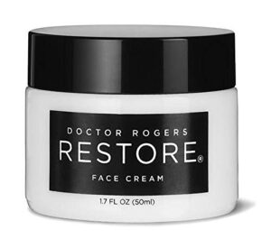 doctor rogers – natural restore face cream | plant-based hydrating moisturizer (1.7 fl oz | 50 ml)