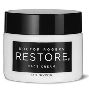 Doctor Rogers - Natural Restore Face Cream | Plant-Based Hydrating Moisturizer (1.7 fl oz | 50 ml)