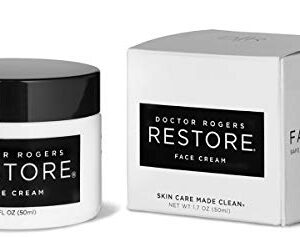 Doctor Rogers - Natural Restore Face Cream | Plant-Based Hydrating Moisturizer (1.7 fl oz | 50 ml)