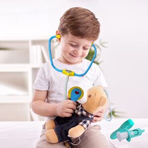 Doctor Kit for Kids | Kids Doctor Playset with Electronic Stethoscope | Toy Medical Kit for Kids | Pretend Play Doctor Set for Toddlers | Children's Realistic Dr. Kit with Sounds