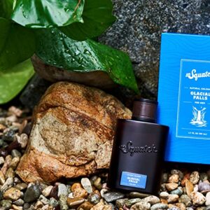Dr. Squatch Men's Cologne Glacial Falls - Natural Cologne made with sustainably-sourced ingredients - Manly fragrance of bergamot, clove, and cedar - Inspired by Fresh Falls Bar Soap