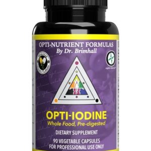 Dr. Brimhall Opti-Nutrient Opti-Iodine 90 Capsules (45 Servings). Whole Food Iodine That Strengthens and Improves Endocrine Function.