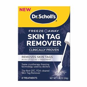 dr. scholl’s freeze away skin tag remover, 8 treatments