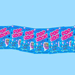 Pop Rocks Cotton Candy Bulk (0.33oz) - 72 Pack of Cotton Candy Flavored Poprocks - Retro Crackling Rock Candy - By Dr. Plenty