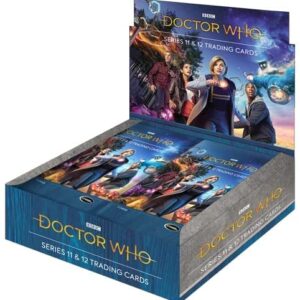 Rittenhouse Doctor Who Series 11 & 12 Trading Cards 2022 UK Edition Hobby Box 24 Packs