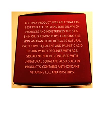 Dr Raymond Schep Anti Aging Vitamin C and E Cream with Amaranth Oil. Moisturizes and Restores Skin to Youthful Appearance.