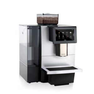 dr. coffee f11 big plus fully automatic coffee machine, silver espresso machine with milk system, americano and cappuccino, 24 coffee drinks for hotel, office and convenience store