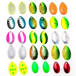 dr.fish fishing indiana spinner blades kit lure making supplies for spinner spinnerbaits walleye rig crawler harness lures for trout salmon bass fishing
