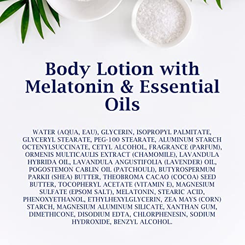 Dr Teal's Body Lotion, Sleep Lotion with Melatonin & Essential Oils, 8 fl oz (Pack of 3)