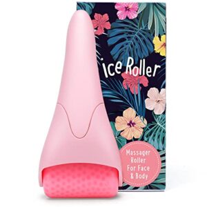 dr. pure ice roller for face massage, face roller for reduce puffiness tighten skin, face icing cold massager cooling facial eye roller, women gifts skin care tool