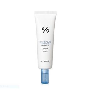 dr.ceuracle hyal reyouth moist sun spf 50+ pa++++ㅣmoisturizing, uv protection, face & body ㅣessence-like sunscreen without stickiness ㅣthe dual formula for hydration and uv protection