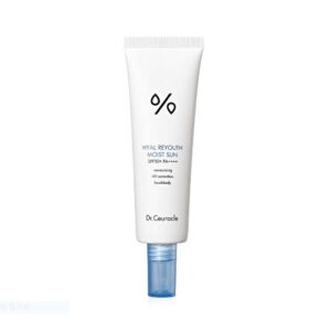 Dr.Ceuracle Hyal Reyouth Moist Sun SPF 50+ PA++++ㅣMoisturizing, UV Protection, Face & Body ㅣEssence-like Sunscreen without stickiness ㅣThe dual formula for hydration and UV protection