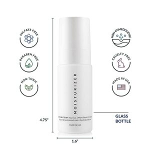 NAELI Face Moisturizer with SPF 30, Anti Aging Collagen & Peptide Cream, Reduces Wrinkles - Lightweight Skin Hydration with Hyaluronic Acid, Paraben Free & Non-Comedogenic Sunscreen, 1.4 oz