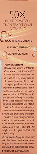 Peter Thomas Roth | Potent-C Power Serum | Brightening Vitamin C Serum for Fine Lines, Wrinkles, Uneven Skin Tone, Texture and Dehydrated Skin