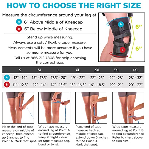 BraceAbility J Patella Knee Brace - Lateral Patellar Stabilizer with Medial and J-Lat Support Straps for Dislocation, Subluxation, Patellofemoral Pain, Left or Right Kneecap Tracking (Large)