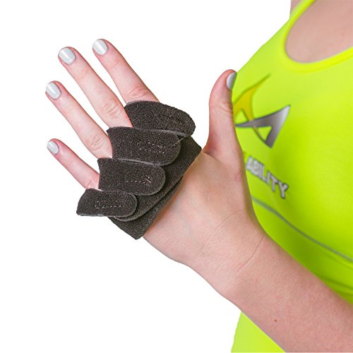 BraceAbility Ulnar Deviation & Drift Hand Splint | MCP Knuckle Joint Support Brace for Rheumatoid Arthritis & Tendonitis Pain Relief, Finger Straightener & Stretcher Glove - L (MED/LGE) Right