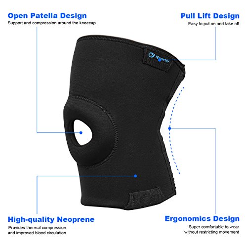 Nvorliy Plus Size Knee Compression Sleeve, Knee Brace for Large Legs Medical Support for Knee Pain Relief, Arthritis, Sports Exercise, Injury & Post-Surgery Recovery, Fit Men and Women (5XL)